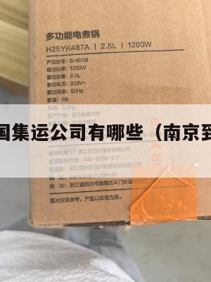 南京到美国集运公司有哪些（南京到美国直飞航班）