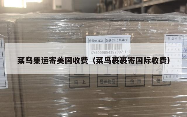 菜鸟集运寄美国收费（菜鸟裹裹寄国际收费）