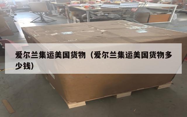 爱尔兰集运美国货物（爱尔兰集运美国货物多少钱）