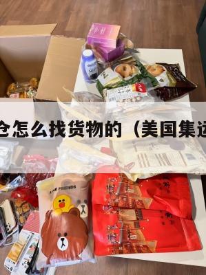 美国集运仓怎么找货物的（美国集运仓怎么收费）