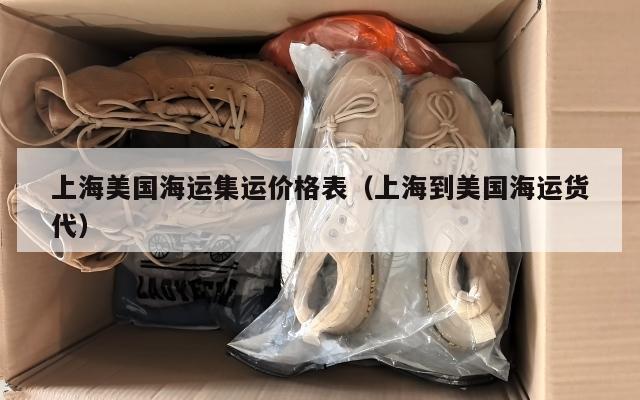 上海美国海运集运价格表（上海到美国海运货代）