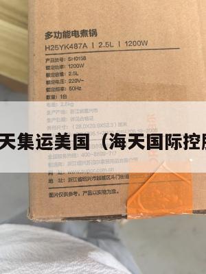海天集运美国（海天国际控股）