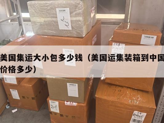 美国集运大小包多少钱（美国运集装箱到中国价格多少）