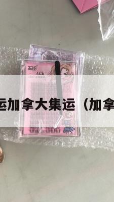 德国美国海运加拿大集运（加拿大海运物流）