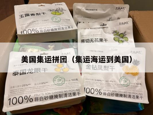 美国集运拼团（集运海运到美国）