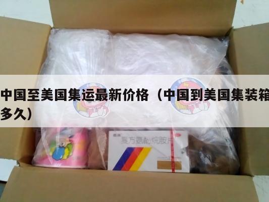 中国至美国集运最新价格（中国到美国集装箱多久）