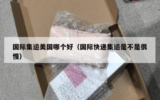 国际集运美国哪个好（国际快递集运是不是很慢）