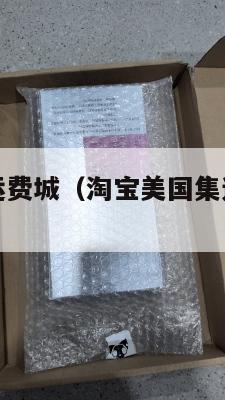 淘宝美国集运费城（淘宝美国集运费城是真的吗）
