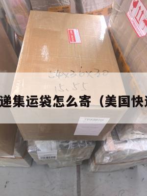 美国快递集运袋怎么寄（美国快递包裹）