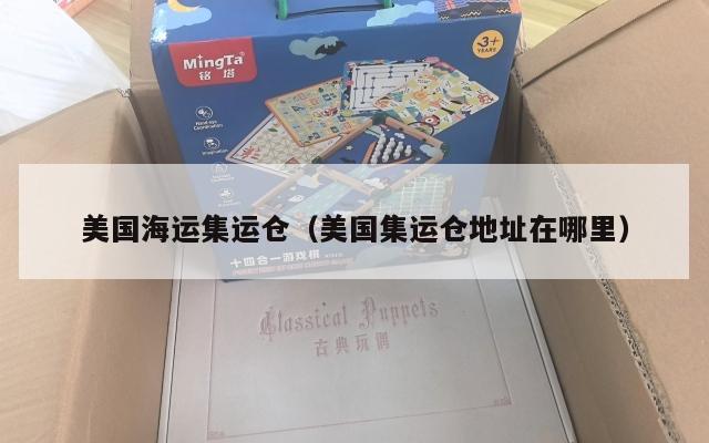 美国海运集运仓（美国集运仓地址在哪里）
