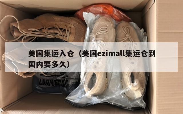 美国集运入仓（美国ezimall集运仓到国内要多久）