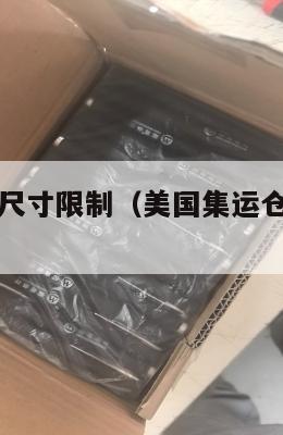 美国集运仓尺寸限制（美国集运仓尺寸限制多少）