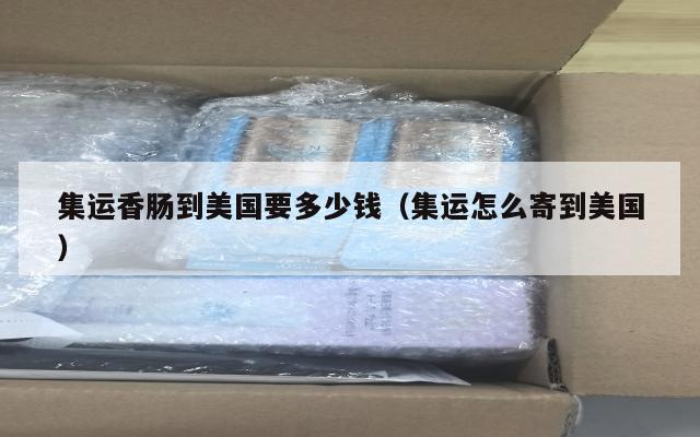 集运香肠到美国要多少钱（集运怎么寄到美国）