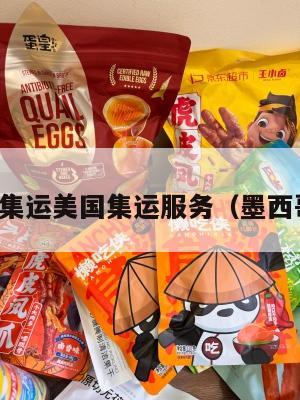 墨西哥集运美国集运服务（墨西哥货运）