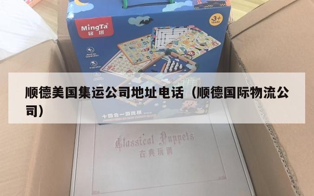 顺德美国集运公司地址电话（顺德国际物流公司）