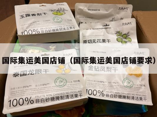 国际集运美国店铺（国际集运美国店铺要求）
