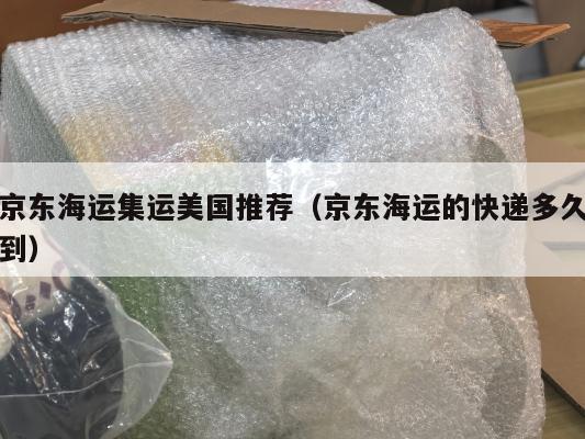 京东海运集运美国推荐（京东海运的快递多久到）