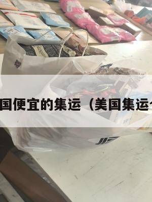美国便宜的集运（美国集运仓）