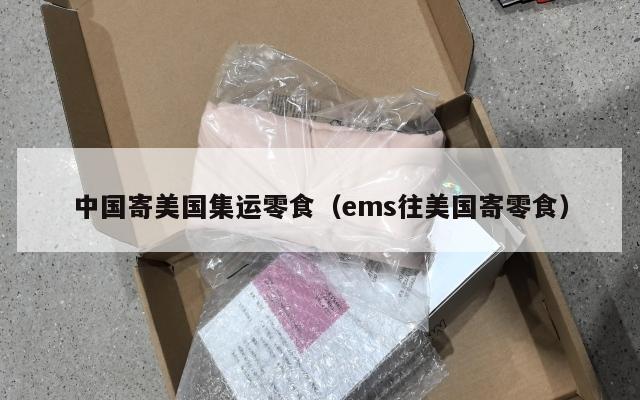 中国寄美国集运零食（ems往美国寄零食）