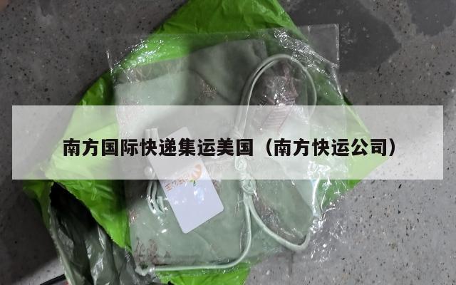 南方国际快递集运美国（南方快运公司）