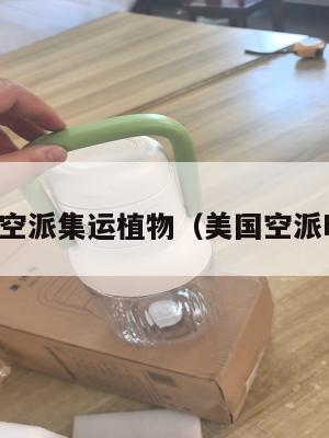 美国空派集运植物（美国空派时效）