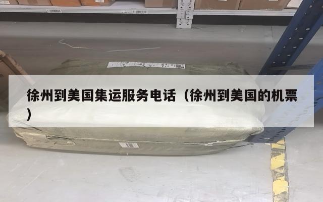 徐州到美国集运服务电话（徐州到美国的机票）