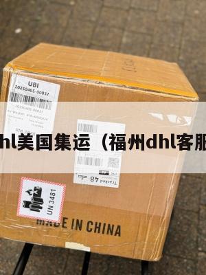 福州dhl美国集运（福州dhl客服电话）