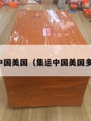 集运中国美国（集运中国美国多少钱）