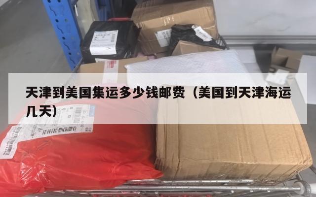 天津到美国集运多少钱邮费（美国到天津海运几天）