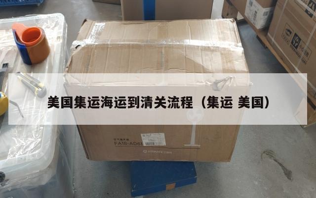 美国集运海运到清关流程（集运 美国）