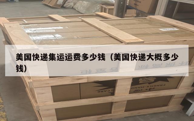 美国快递集运运费多少钱（美国快递大概多少钱）