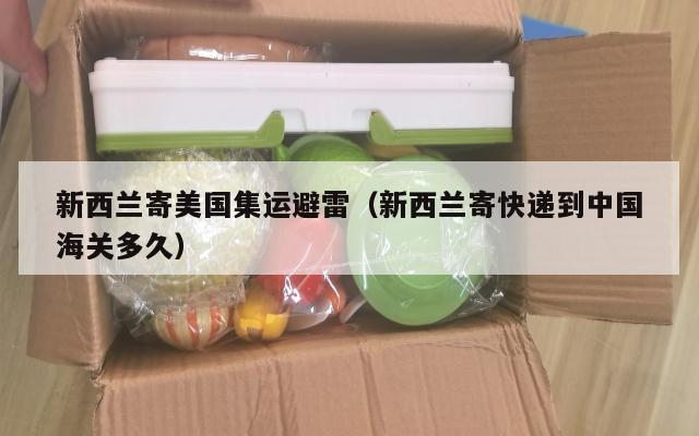 新西兰寄美国集运避雷（新西兰寄快递到中国海关多久）
