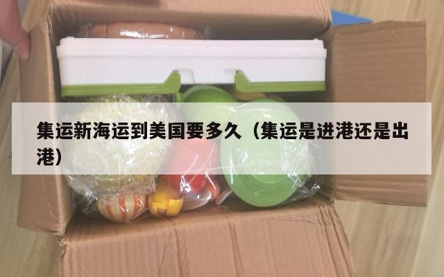 集运新海运到美国要多久（集运是进港还是出港）