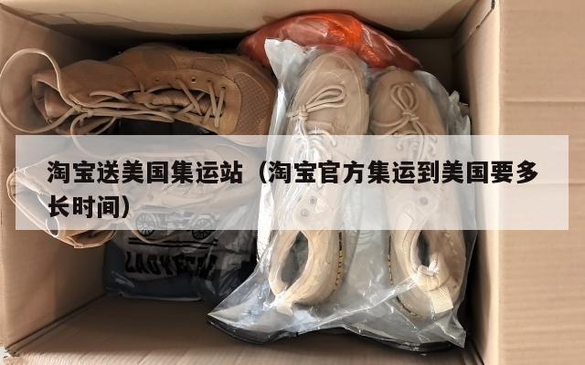 淘宝送美国集运站（淘宝官方集运到美国要多长时间）