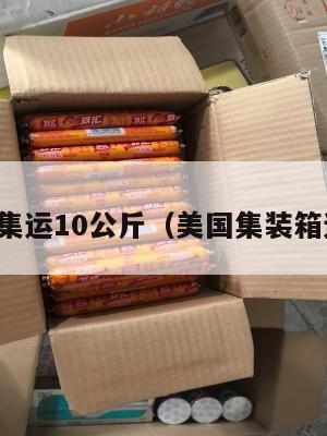 美国集运10公斤（美国集装箱运输）