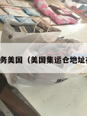 集运服务美国（美国集运仓地址在哪里）