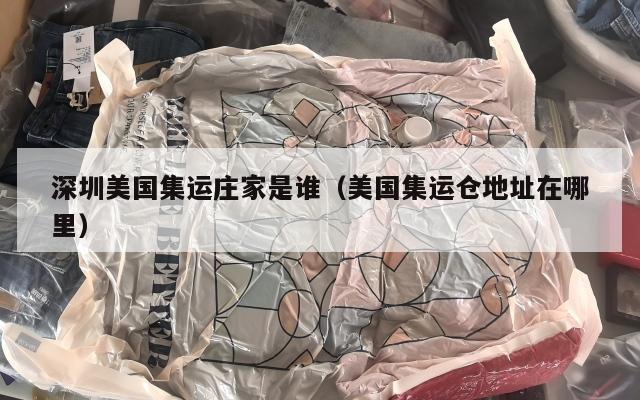 深圳美国集运庄家是谁（美国集运仓地址在哪里）