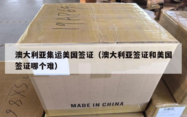 澳大利亚集运美国签证（澳大利亚签证和美国签证哪个难）