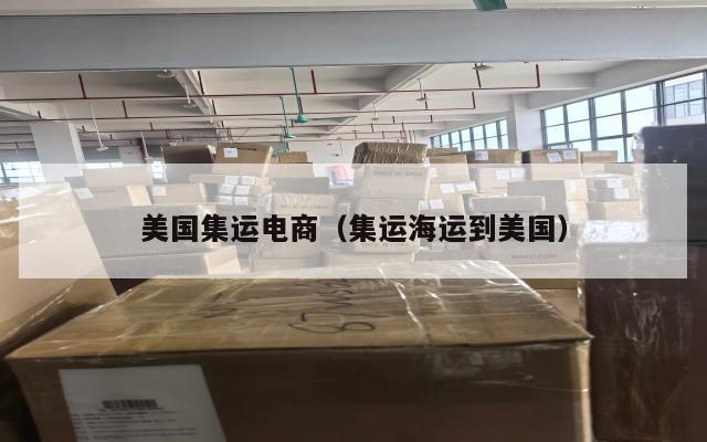 美国集运电商（集运海运到美国）