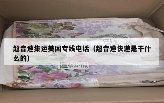 超音速集运美国专线电话（超音速快递是干什么的）