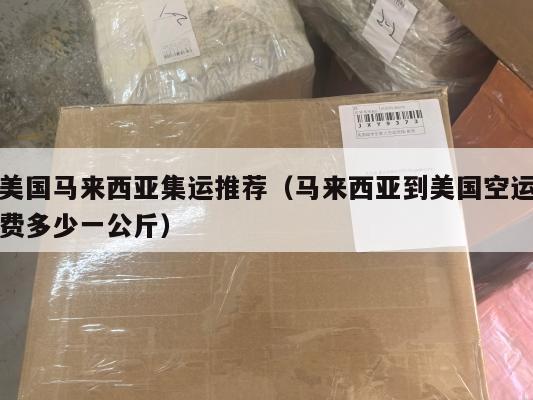 美国马来西亚集运推荐（马来西亚到美国空运费多少一公斤）