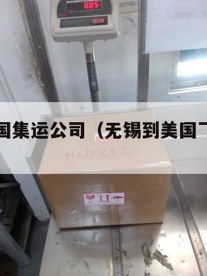 无锡到美国集运公司（无锡到美国飞机几个小时）