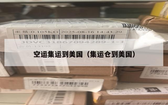 空运集运到美国（集运仓到美国）