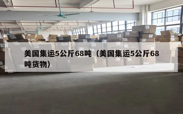 美国集运5公斤68吨（美国集运5公斤68吨货物）