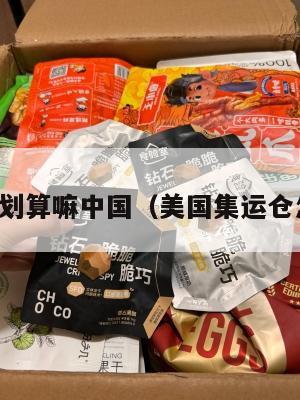 集运美国划算嘛中国（美国集运仓怎么收费）