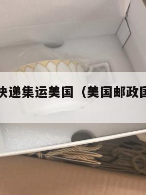 邮政国际快递集运美国（美国邮政国际快递查询）