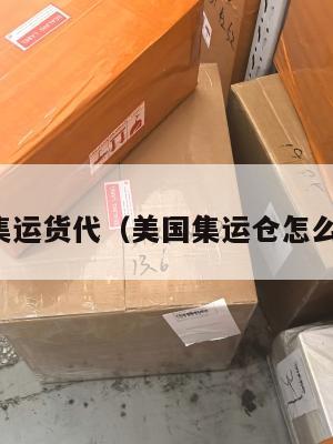 美国集运货代（美国集运仓怎么收费）