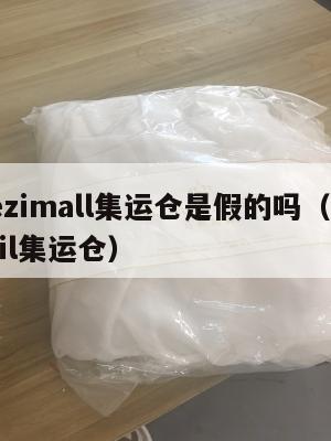 美国ezimall集运仓是假的吗(美国ezimail集运仓)