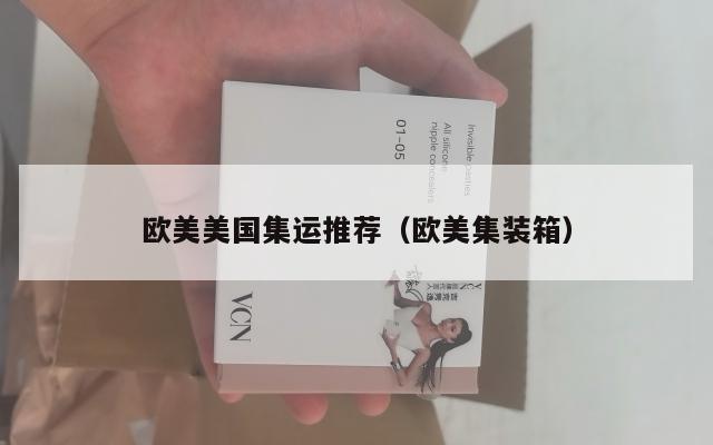欧美美国集运推荐(欧美集装箱)