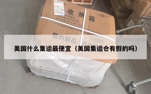 美国什么集运最便宜(美国集运仓有假的吗)